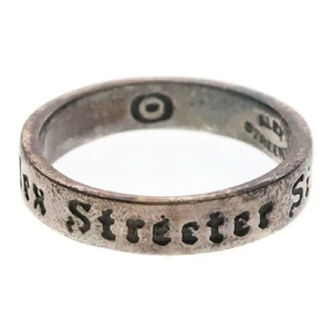 ALEX STREETER 1971 Ring Logo Size 13 Silver Used 653b8a3e1402caf0e17682fa1c63fb6 - Picture 1 of 6