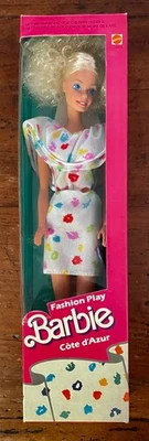 Rara Barbie 1987 Moda Europeia - Côte d’Azur (Riviera Francesa) Nova Na Caixa - Imagem 1 de 4