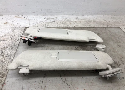 2019-2023 JAGUAR F-PACE OEM FRONT LEFT/RIGHT ILLUMINATED SUNVISOR SET 2 OYSTER Foto 1 de 4