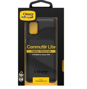 OtterBox Commuter Lite Series Handyhülle für Samsung Galaxy A12 - Schwarz - Bild 1 von 3