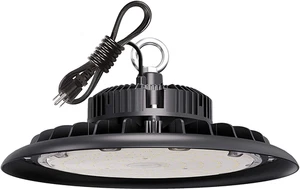 UFO LED High Bay Light 150W 21,000Lm 5000K Daylight 600W HID/HPS Equivalent with - Picture 1 of 8