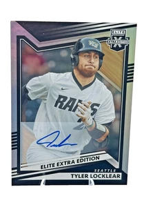 2022 Panini Elite Extra Edition Tyler Locklear Auto #58 - SEA Rookie - Foto 1 di 2