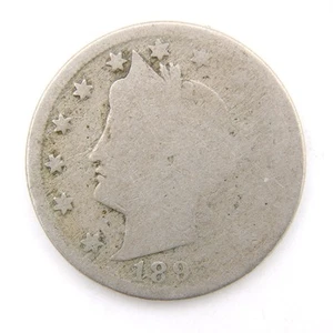 1895 Liberty V Nickel Good (G) - [213] - Picture 1 of 2