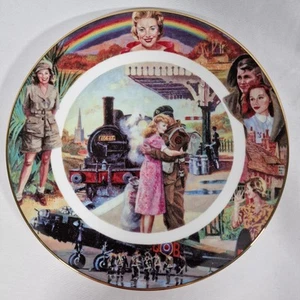 Royal Daulton Plate 'Sincerely Yours' For The Royal British Legion W/ Vera Lynn - Picture 1 of 4