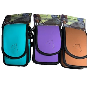 Das Pferd Holster 3 Stück Set Handyhalter zum Reiten - passend für alle Handys - Bild 1 von 2