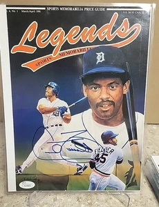 Cecil Fielder Hand Signed 8x10 Cover (Only) Photo Autograph Detroit Tigers Jsa  - Picture 1 of 3