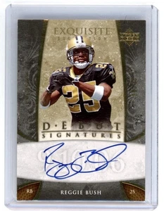 2006 Upper Deck Exquisite Rookie RC Reggie Bush Debut Signatures AUTO #/35 SSP - Picture 1 of 2