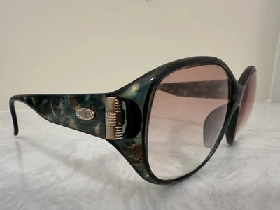 Christian Dior 2497 50 Optyl Vintage Green Eyeglasses 62 13 135 Made In Austria - Image 1 of 4