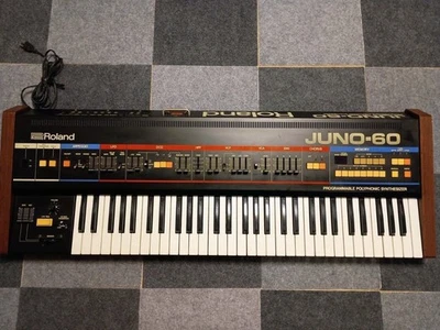 Roland JUNO-60 Vintage Analog Synthesizer w/ CR2032 Battery Replaced Tested - Image 1 of 4