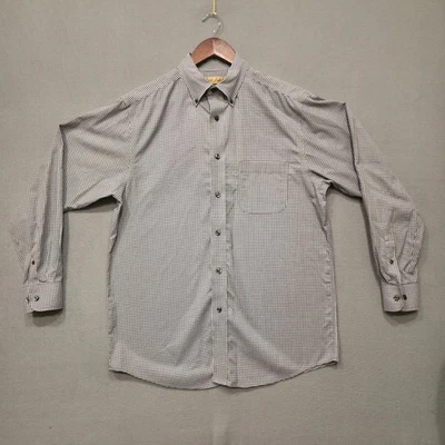 Roundtree & Yorke Gold Label Men Non-Iron Perfect Performance Dress Shirt Sz M - Image 1 of 4