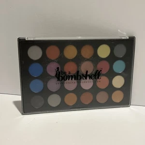 Be A Bombshell Cosmetics 24 Shades Glitter Eye Shadow Palette. - Picture 1 of 7