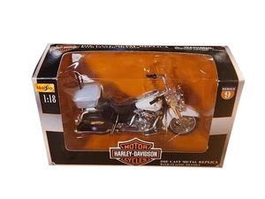 Maisto 1:18 Series 9 Harley Davidson Motorcycle DIECAST ARKANSAS STATE POLICE - Picture 1 of 4