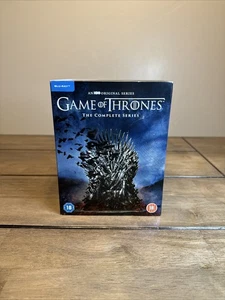 Game Of Thrones - Complete Series Seasons 1-8 (Blu-Ray Region 2) Excellent Discs - Picture 1 of 24