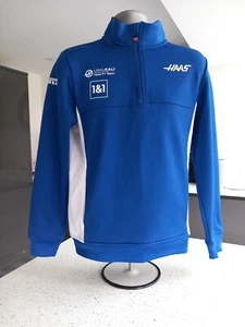 Haas F1 Team Grand Prix 1/4 cerniera top allenamento adulto medio - Foto 1 di 3