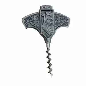Vintage Norwegian Royal Pewter Wine Bottle Opener - Picture 1 of 9