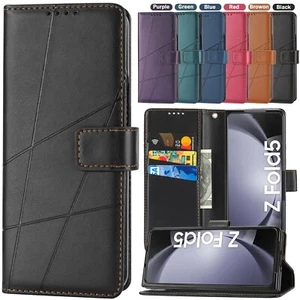Custodia portafoglio antiurto con slot per schede per Samsung Galaxy Z 6/5/4/3 5G cover - Foto 1 di 60