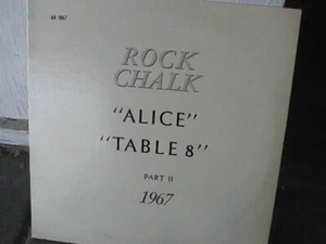 rock chalk revue table 8 1967 alice- nirvana in the wilderness part 2 mint cond - Picture 1 of 1