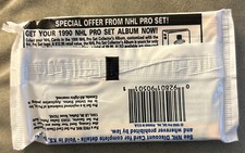 1990-91 PRO SET Hockey Pack Phil Housley Card #21 Sabres Showing On Back