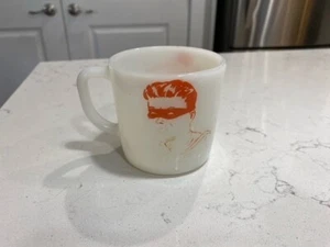 Vintage Westfield Robin Milkglass Cup 3" - Picture 1 of 5