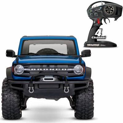 Traxxas TRX92076-4BLU TRX-4 Ford Bronco 2021 Blue Crawler - Image 1 of 3