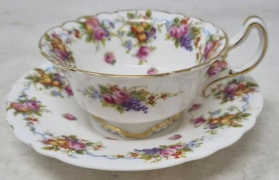 Royal Doulton Fruit and Berries Tea Cup And Saucer. - Image 1 of 4