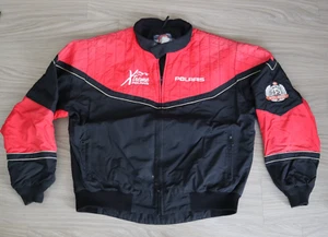 Vintage Polaris Xtreme Snowmobile Jacket Racing 80s 90s XL Snow Patch - Picture 1 of 9