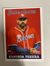 Kaneko Texeira 2019 Rome Braves Team Card