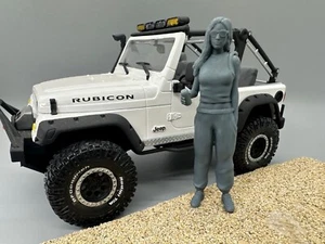 1/24 Scale Sexy Beach Girl Resin Figure Unpainted - Picture 1 of 5