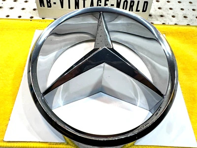 GENUINO MERCEDES 72-89 R107 SL C107 SLC todo metal parrilla delantera cromada 1 estrella Foto 1 de 4