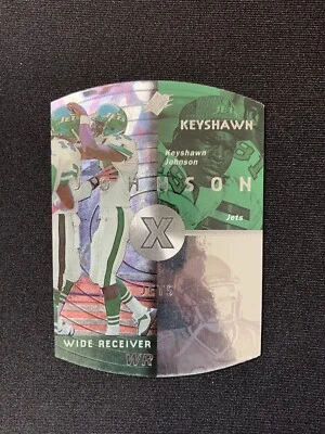 1998 Upper Deck SPX Die-Cut Football Card #31 Keyshawn Johnson - Image 1 of 3