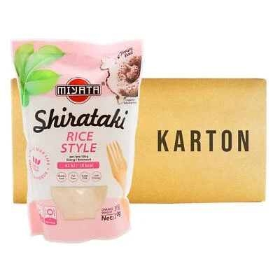 12x200g Miyata Shirataki Konjak in Reisform Konjac REISFORM - Bild 1 von 2