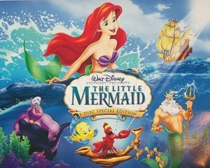 New Disney Store Exclusive Ariel Little Mermaid Lithograph Special Edition Set 4 - Picture 1 of 6
