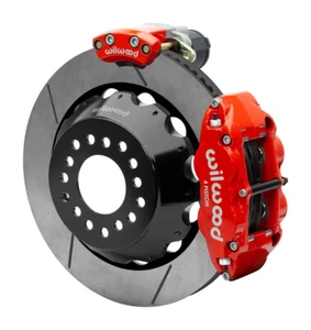 WILWOOD REAR SUPERLITE BRAKE KIT,14" SLOTTED,RED,FITS BIG FORD,TORINO STYLE - Picture 1 of 6