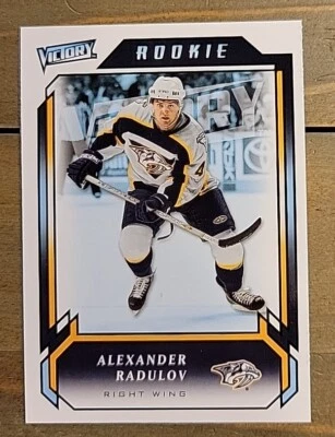 2006-07 Upper Deck Victory Alexander Radulov Rookie Card RC Nashville Predators  - Image 1 of 2