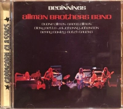 🍑 THE ALLMAN BROTHERS BAND Beginnings *SEALED* CD  314531259-2 Remastered 🍄🍄 - Image 1 of 3