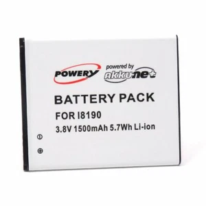 Akku für Samsung GT-I8160 3,8V 1500mAh/5,5Wh Li-Ion Schwarz - Bild 1 von 1