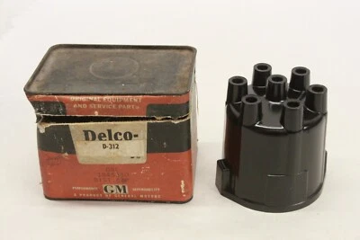 Nuevo de Lote Antiguo 1960 1961 Chevrolet Corvair Seis Cilindros Distribuidor Tapa GM Delco 1945360 Foto 1 de 4