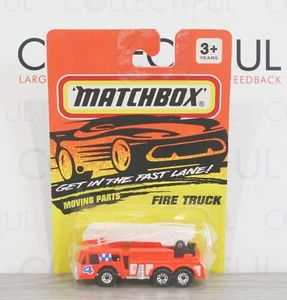 MATCHBOX - #18 FIRE TRUCK - ORANGE - DIECAST CAR 🔥 MOC - Picture 1 of 1