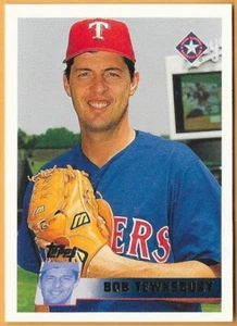 BOB TEWKSBURY TEXAS RANGERS #387 - TOPPS NM-MT 1996 - Picture 1 of 2