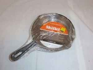 Vtg NOS KMart 6.5" Cast Iron Skillet Fry Pan in Original Packaging Made in Korea - Picture 1 of 6