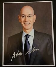 Adam Silver NBA Commissioner Signed 8x10 Photo Authentic Autographed Auto