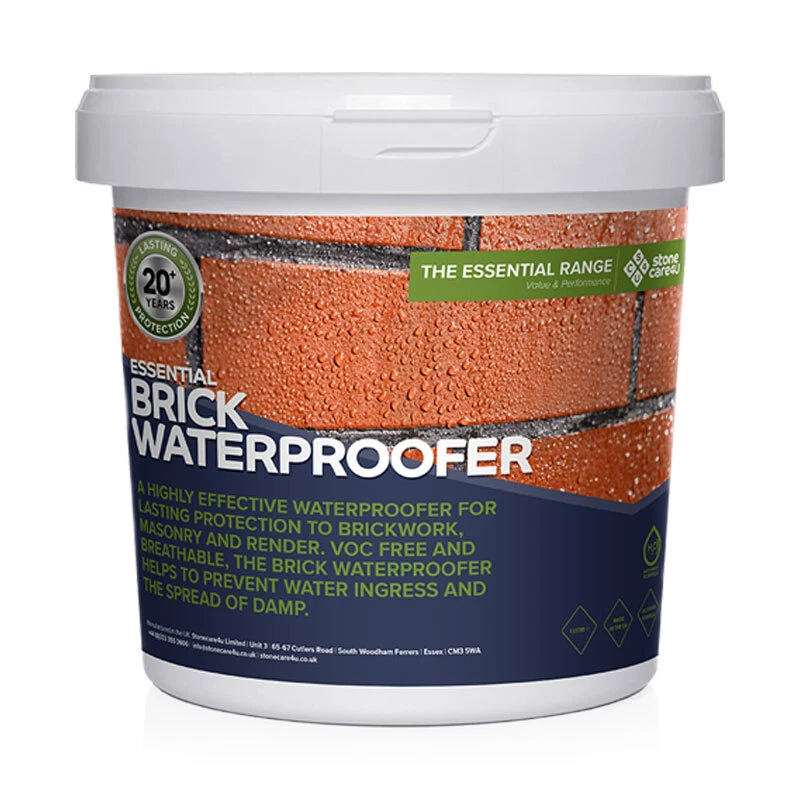 Brick Waterproofing Sealer Cream Prevent Damp & Moisture in Walls 25yr (6 sizes) - Image 1 of 4