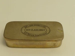 (ref288AT) Holland America Line SS Nieuw Amsterdam Trinket Box - Picture 1 of 7