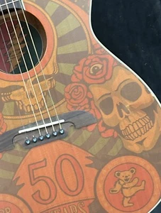 Alvarez Limited Edition AF65LGD/M LH 50th Anniversary Grateful Dead Guitar Left - Picture 1 of 13
