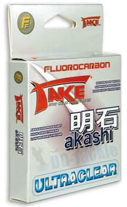 Take Akashi Japan Fluorocarbon Schnur Vorfach ultraclear 50m 100m 225m Auswahl