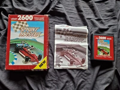 SPRINTMASTER  Atari 2600 Game - Image 1 of 4