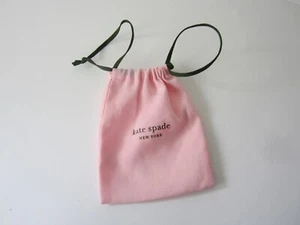 Kate Spade New York Bolsa para el Polvo Rosa Cordón Joyería Bolsa *ENVÍO GRATUITO - Imagen 1 de 2