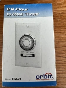 Orbit 24 Hour In Wall Timer - Picture 1 of 7