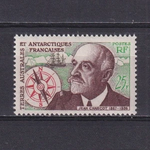 TAAF 1961, Sc# 21, CV $27, Commander Jean Charcot, MH - Picture 1 of 2