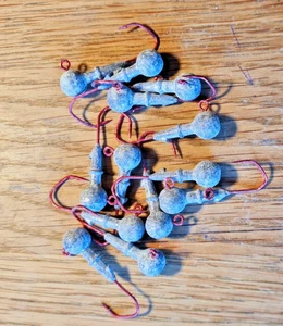 13 teste jig testa tonda 7 g taglia 1 VMC pesce di gomma Shad Twister pesce predatore #585 - Foto 1 di 1